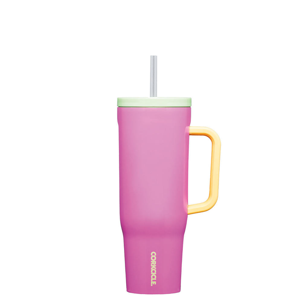 Cruiser Cup With Straw 1200ml Pink