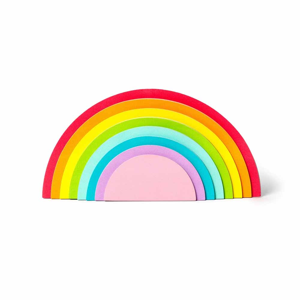 Adhesive Notepad - Rainbow Thoughts_Kit_8Pcs - Rainbow