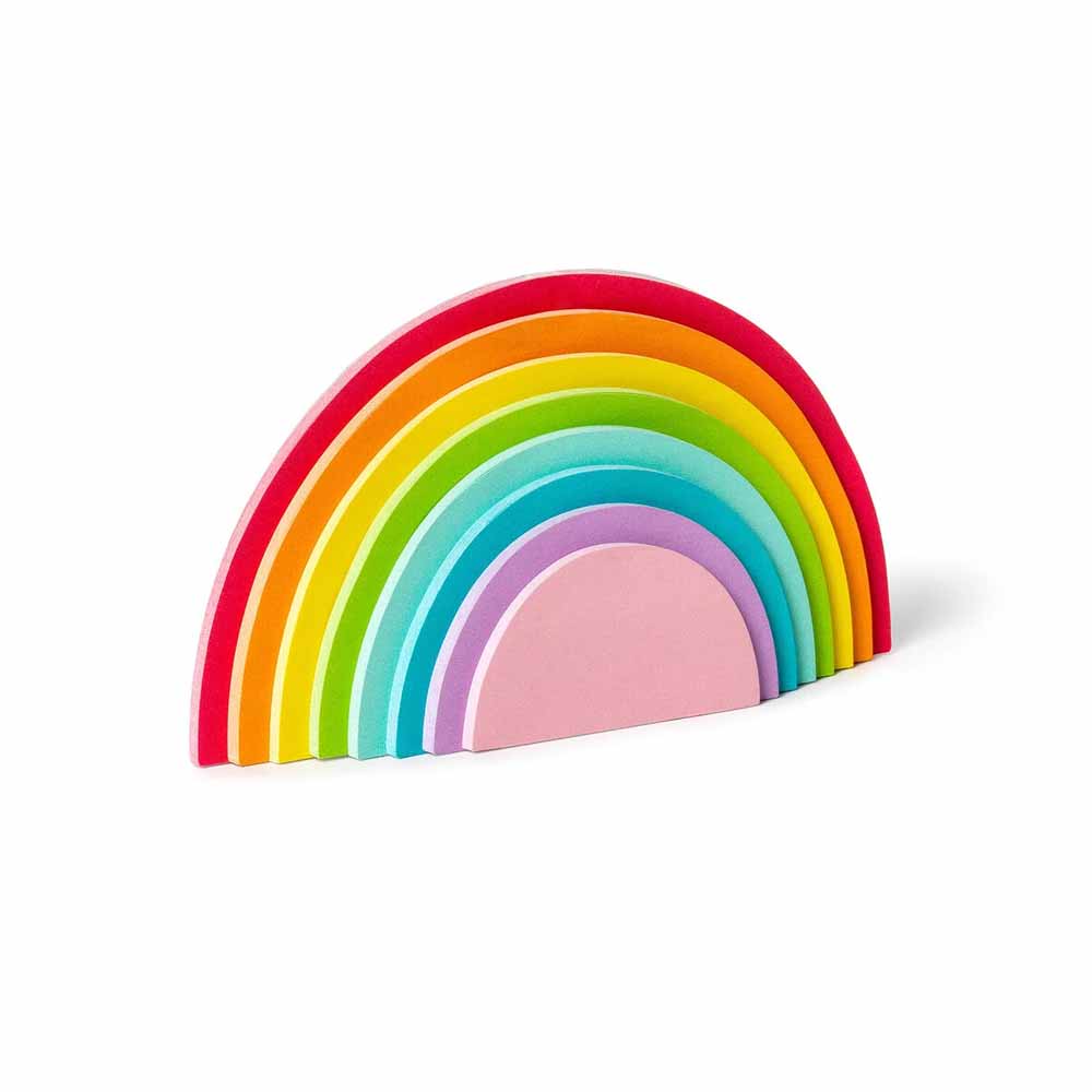 Adhesive Notepad - Rainbow Thoughts_Kit_8Pcs - Rainbow