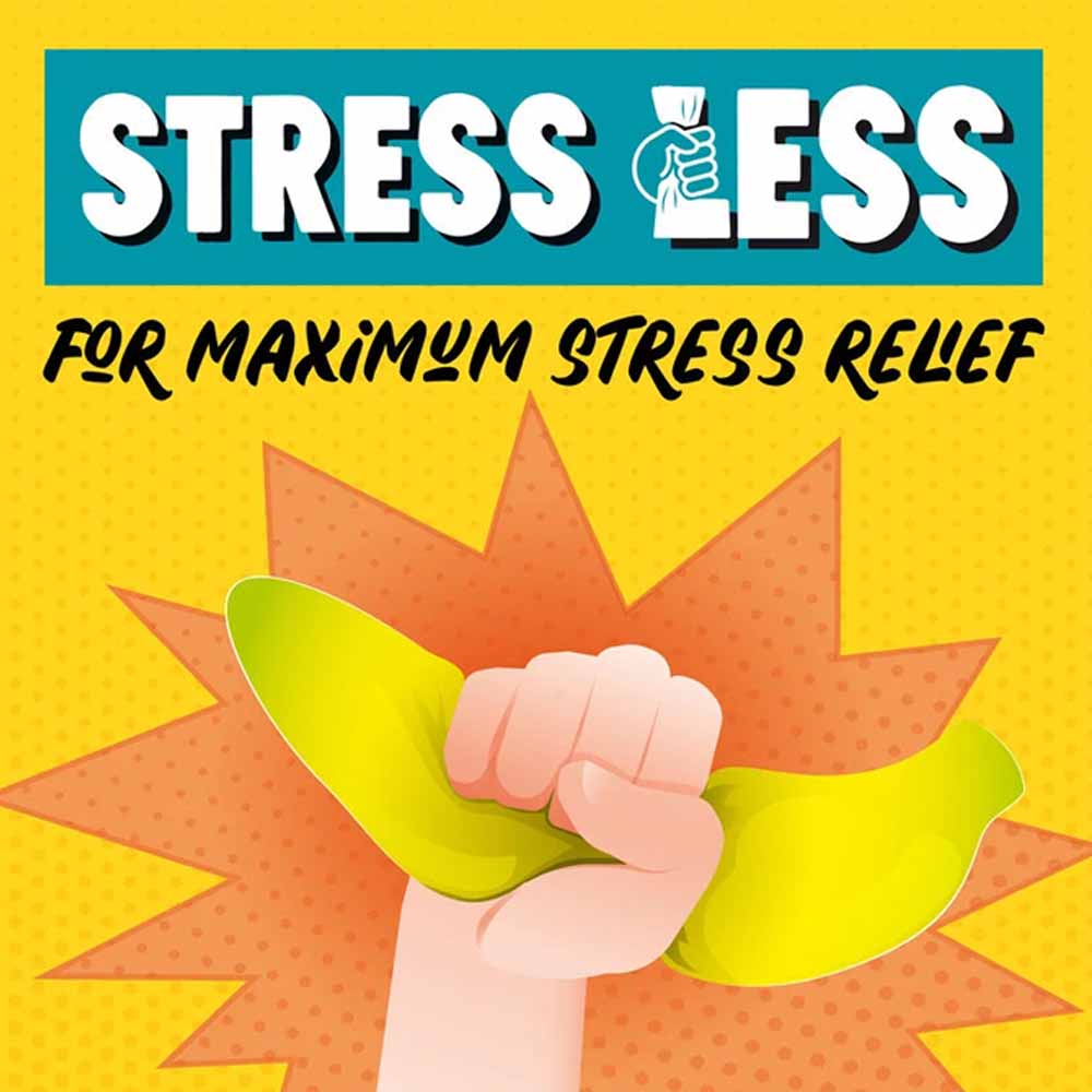 Anti-Stress Squishy - Stress Less - Banana