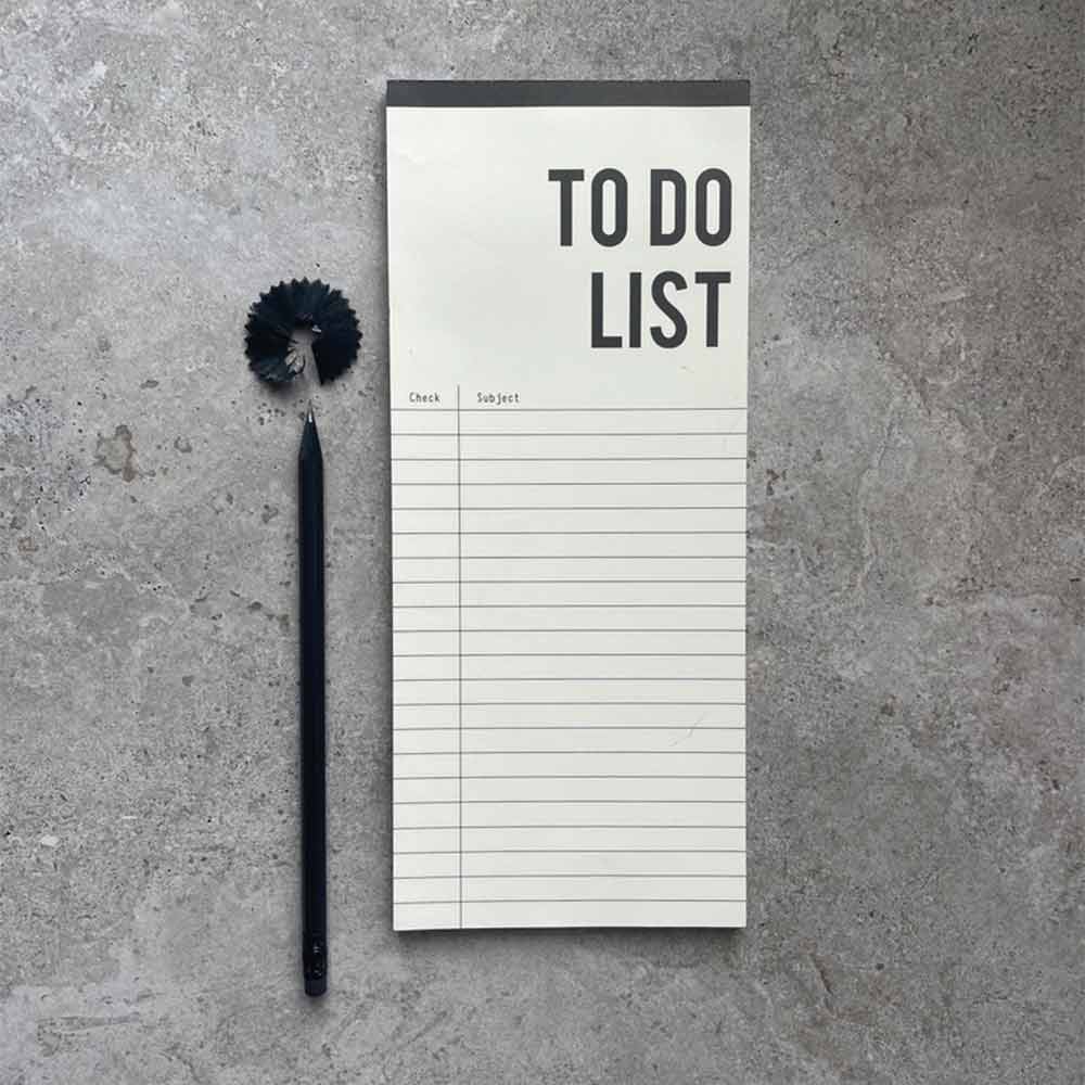 Paper Block - To Do List