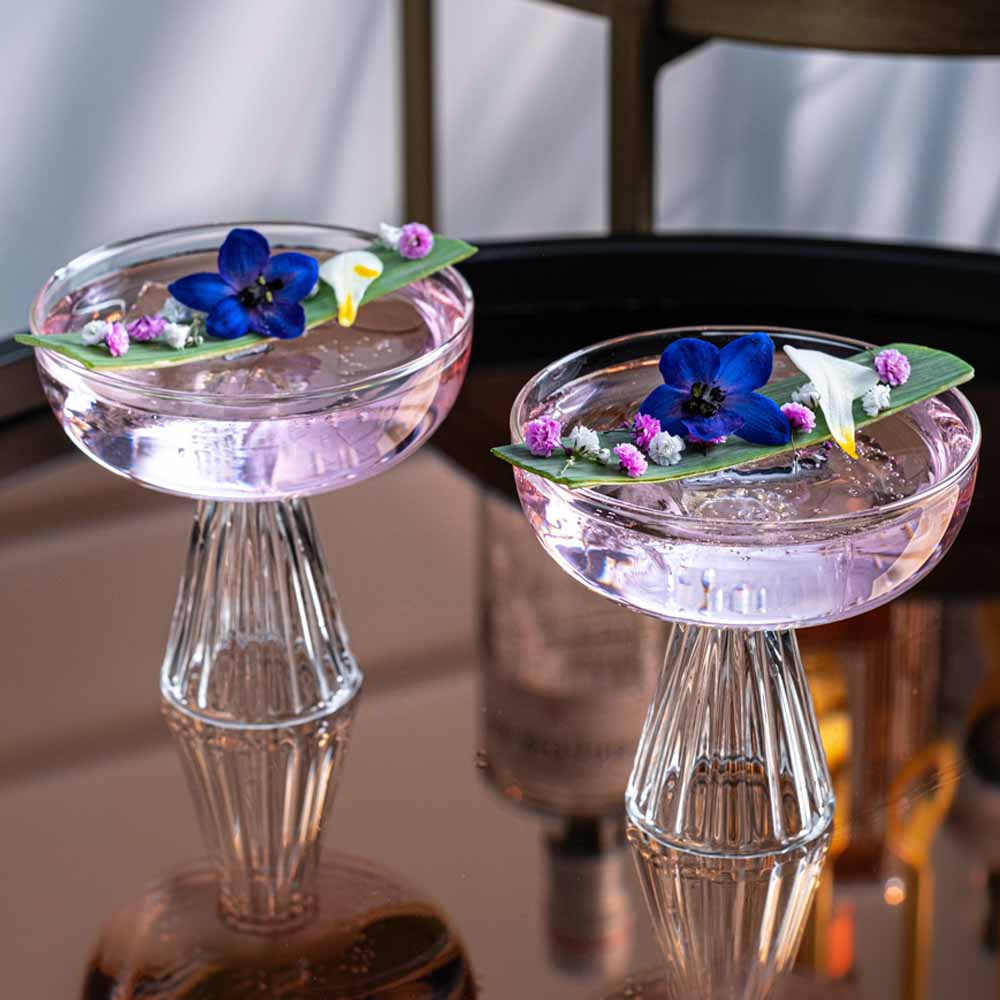 Paris Coupe Cocktail and Champagne Glasses