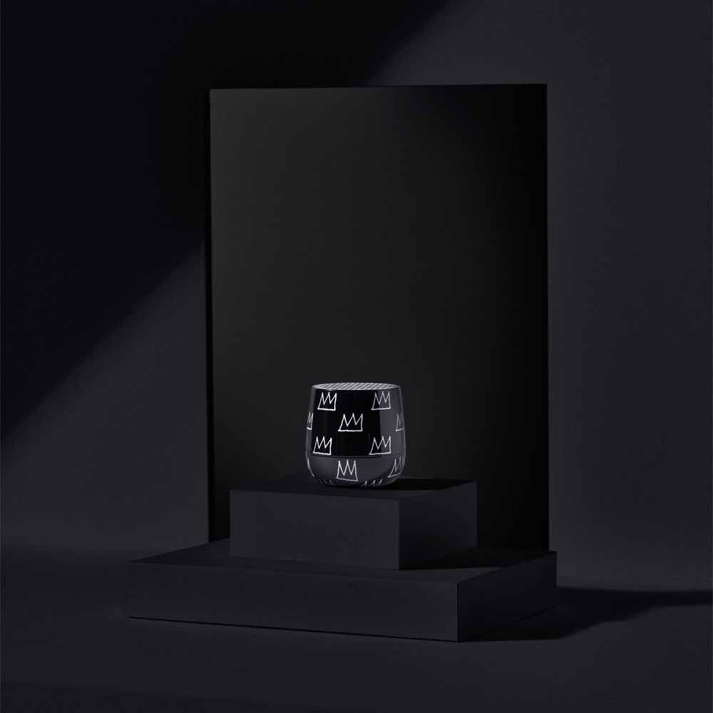 Mino+ Speaker - Lexon X Jean-Michel Basquiat - Crown-Black