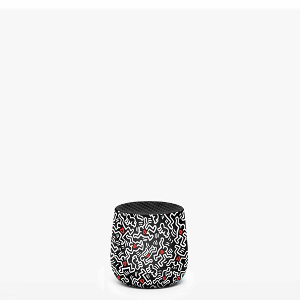 Mino+ Speaker - Lexon X Keith Haring - Love-Black