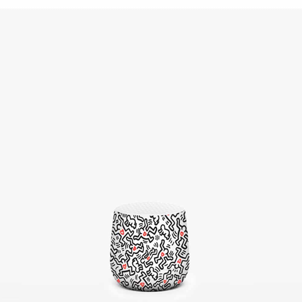 Mino+ Speaker - Lexon X Keith Haring - Love-White