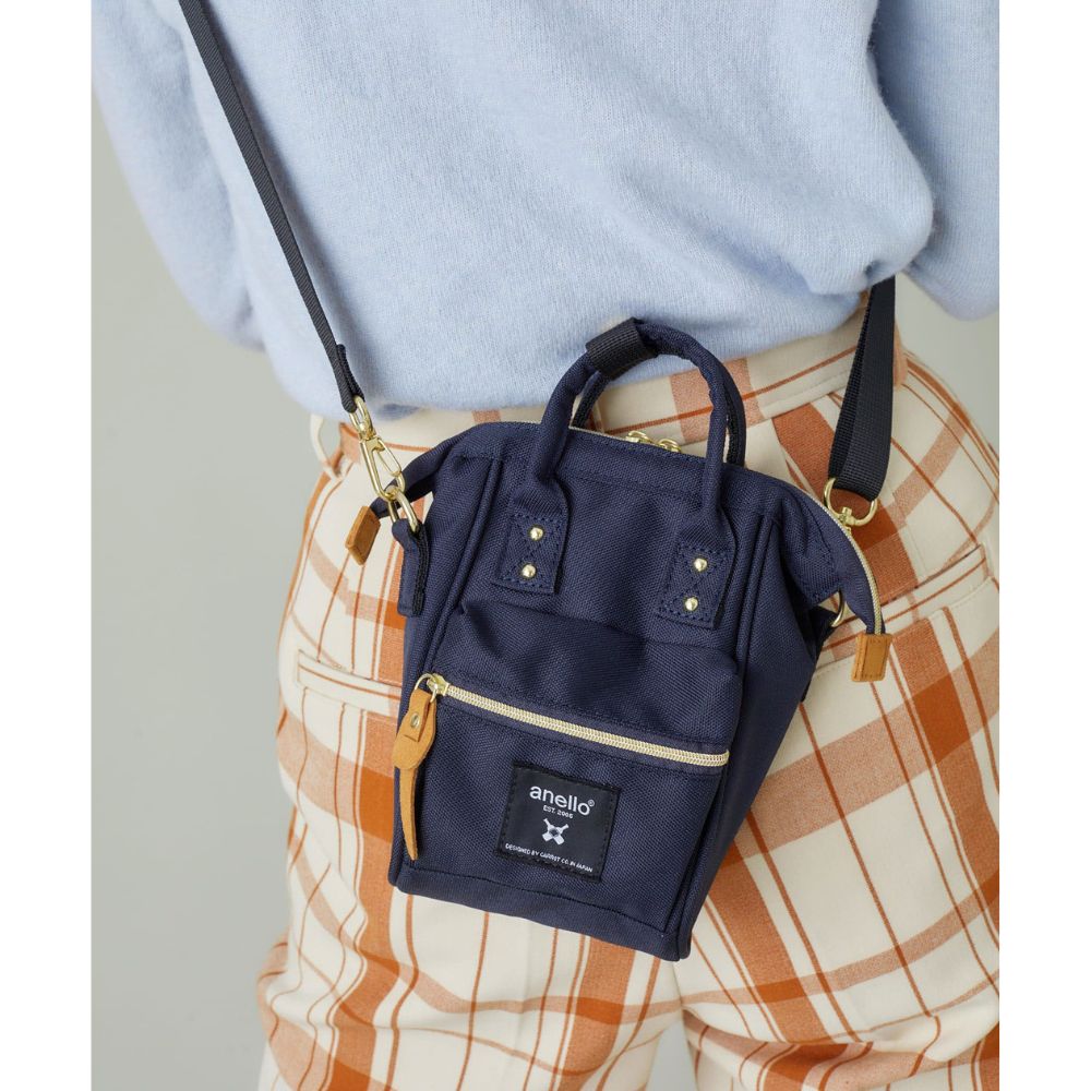 Cross Bottle 2Way Nano Shoulder Bag Navy 0767