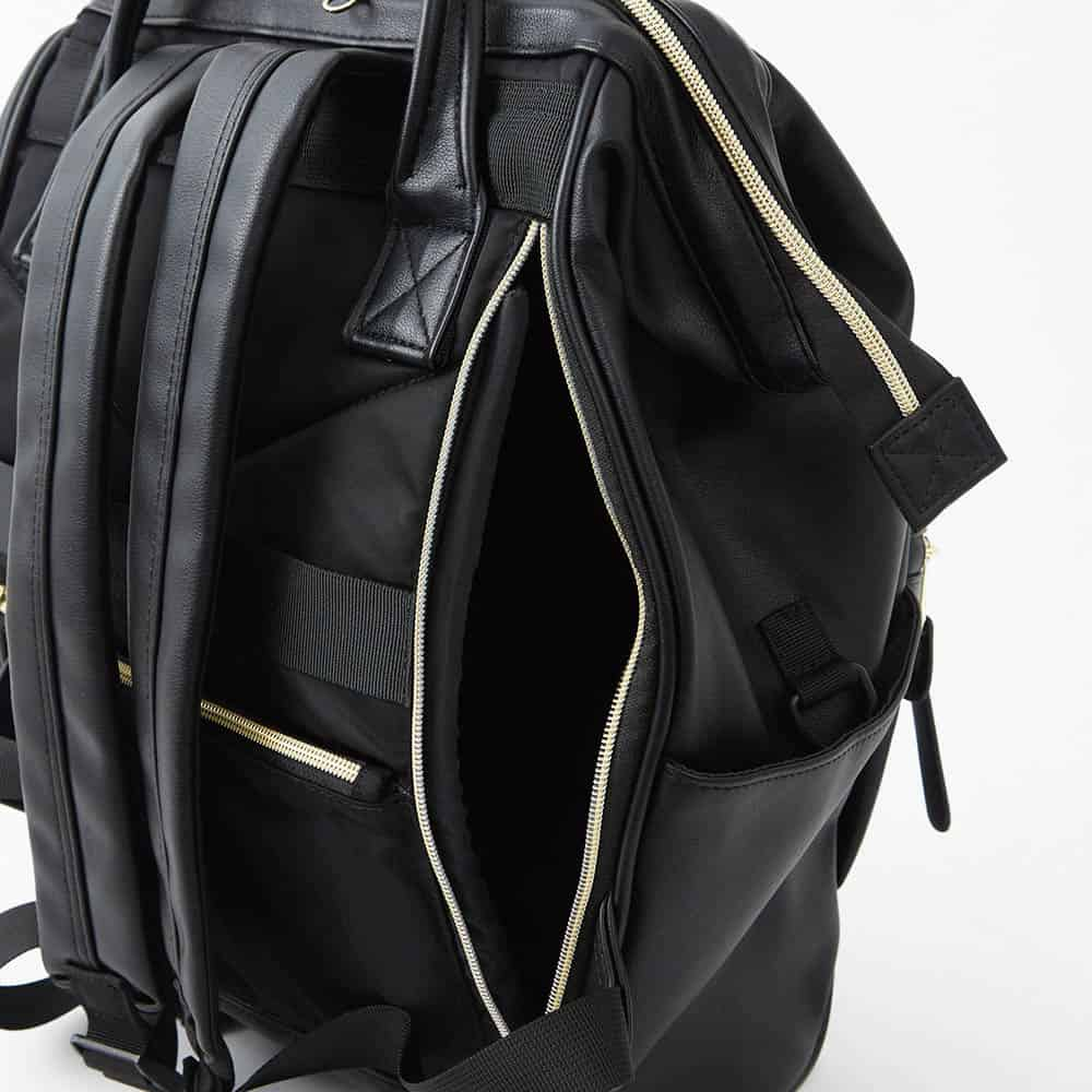 Retro Backpack M Black 3771