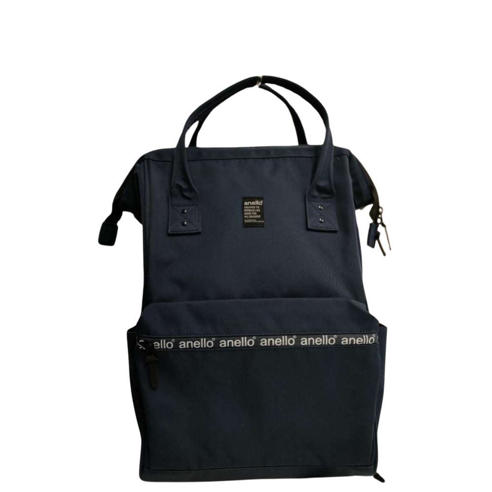 Kuchigane Backpack Zip (R) Navy 1227