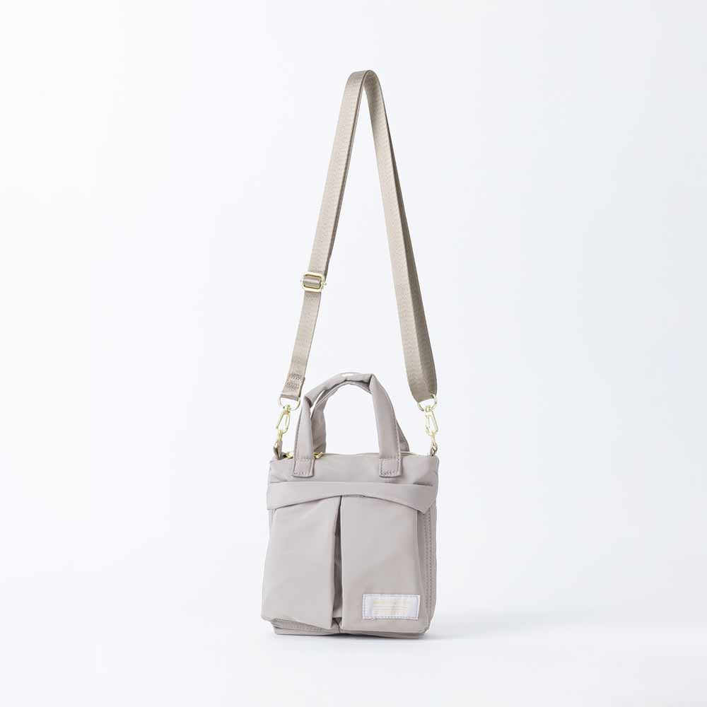 2Way Mini Shoulder Bag Helmet Gray 0114