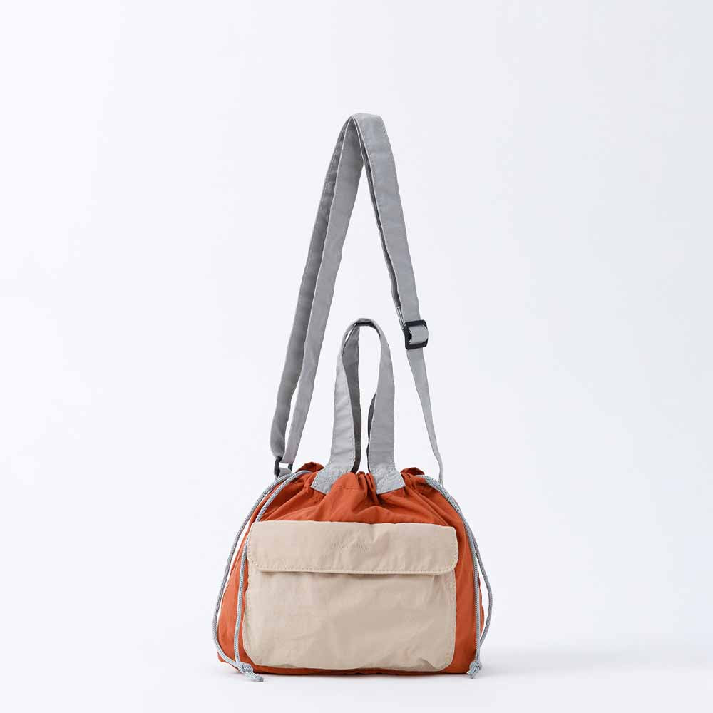 2Way Shoulder Bag Yokubari Orange 0101