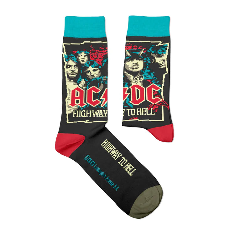 SS-ACDC-Highway-Socks-L