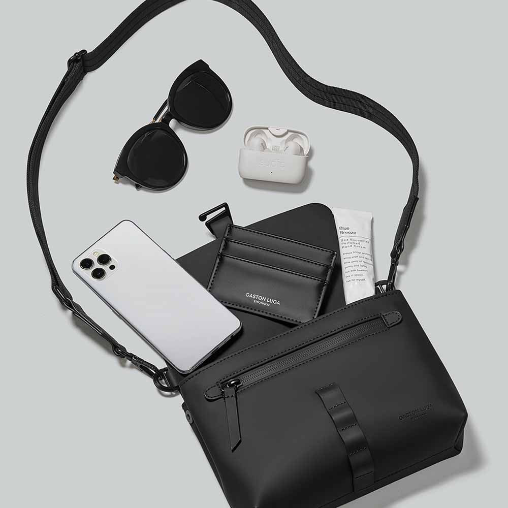 Splash Crossbody Bag Black