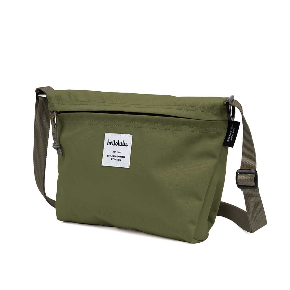 CANA Small Shoulder Olive Green