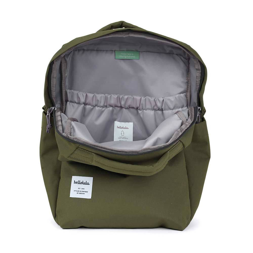 MINI CARTER Backpack Olive Green