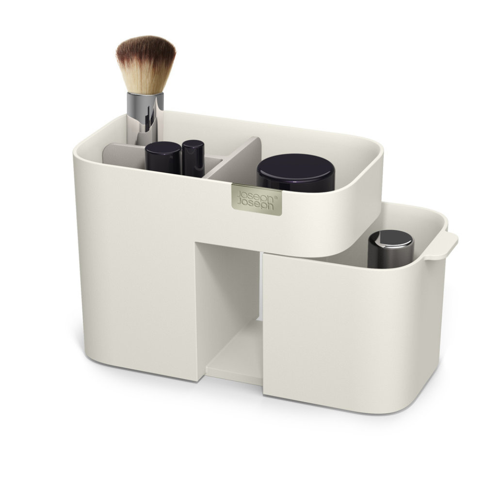 Viva Compact cosmetic organiser with drawer - Shell