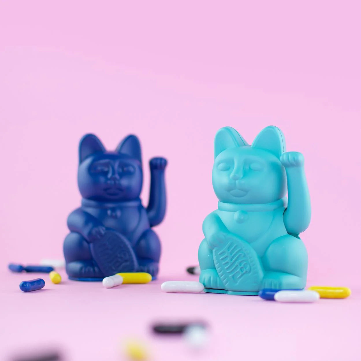 Lucky Cat - Mini - turquoise