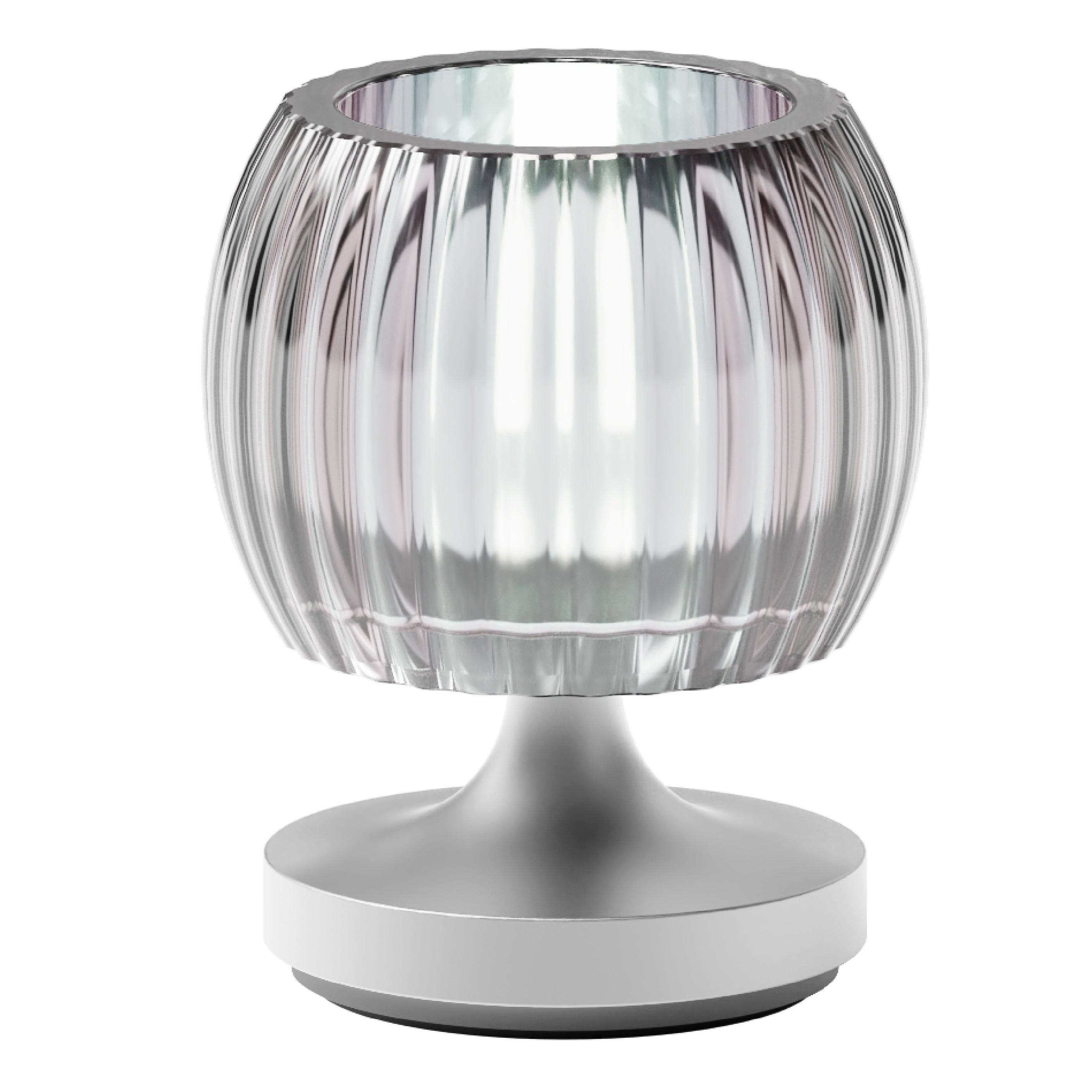 Hari Lamp S  Silver White - Waves