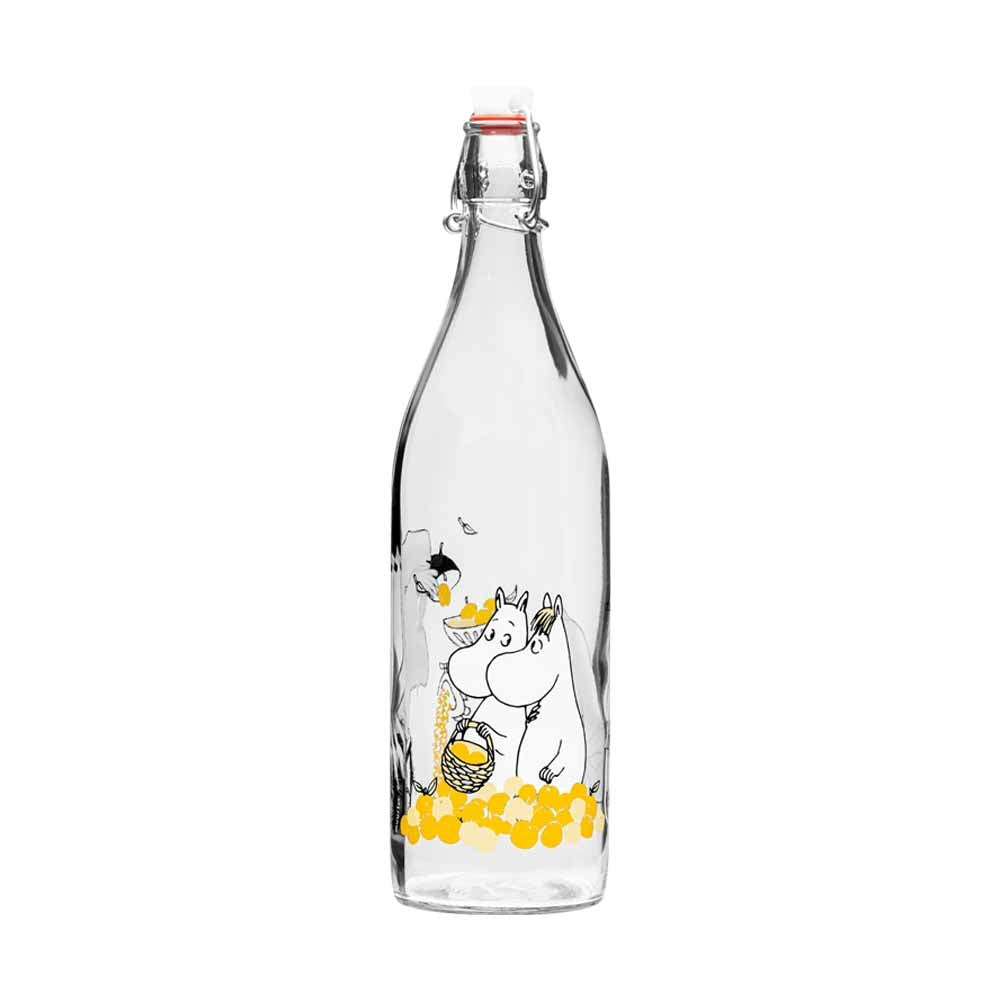 Glass bottle 1l Fruits