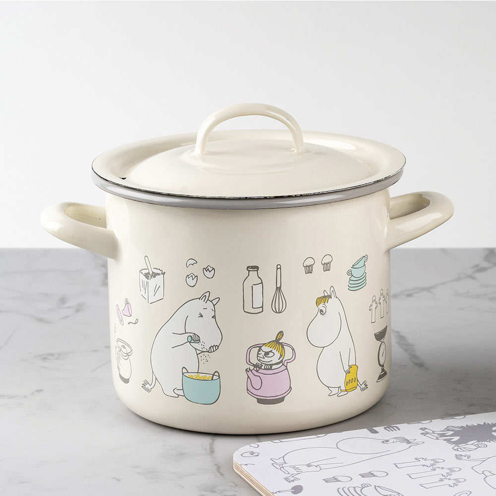 Enamel pot 2,5l Bon Appétit