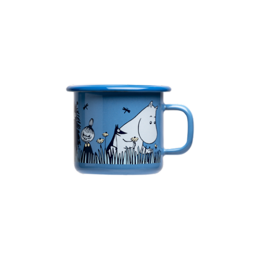 Enamel mug 2,5dl Friends