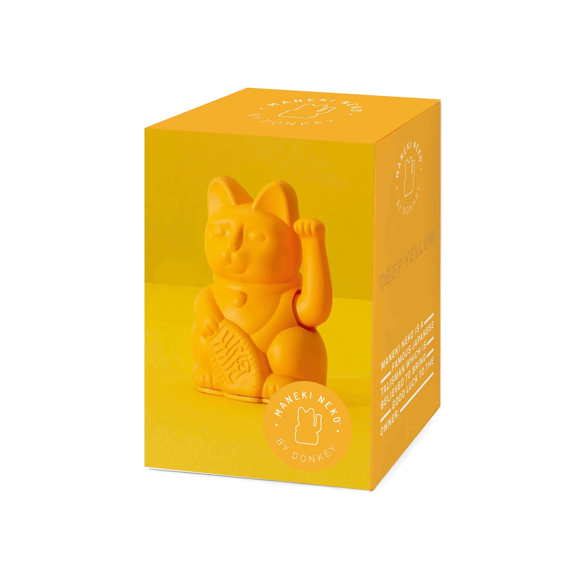 Lucky Cat - Mini - deep yellow