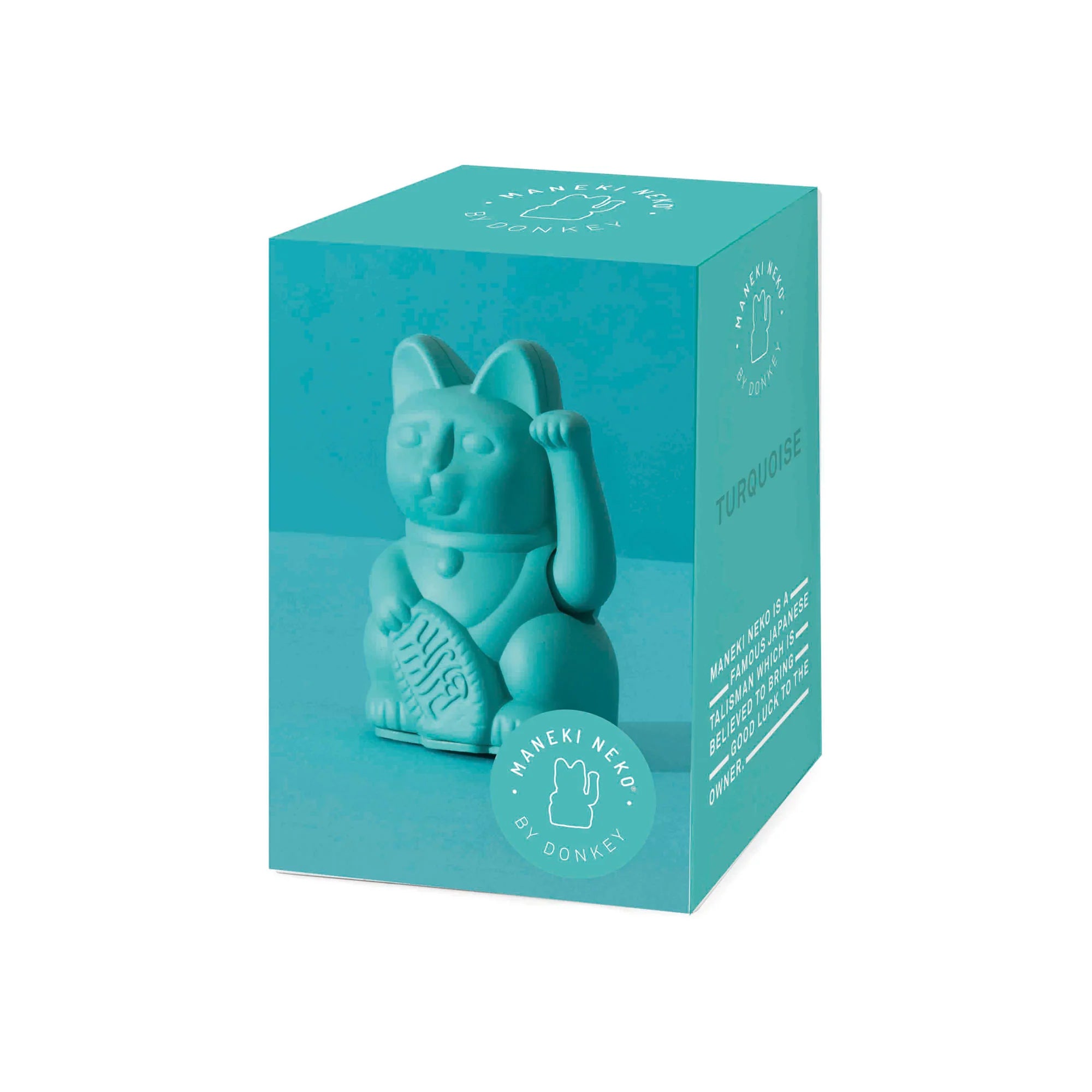 Lucky Cat - Mini - turquoise