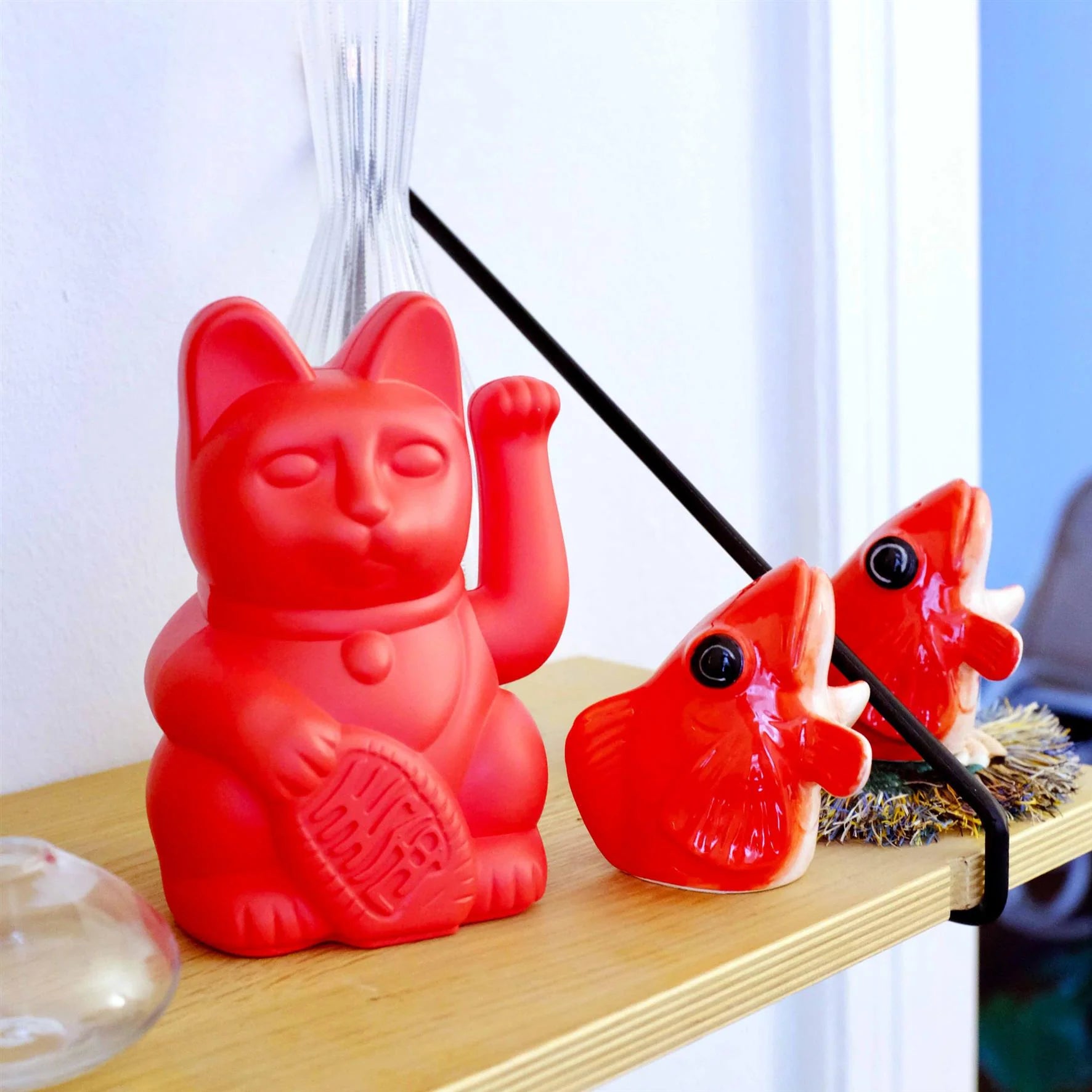 Lucky Cat - Classic - red