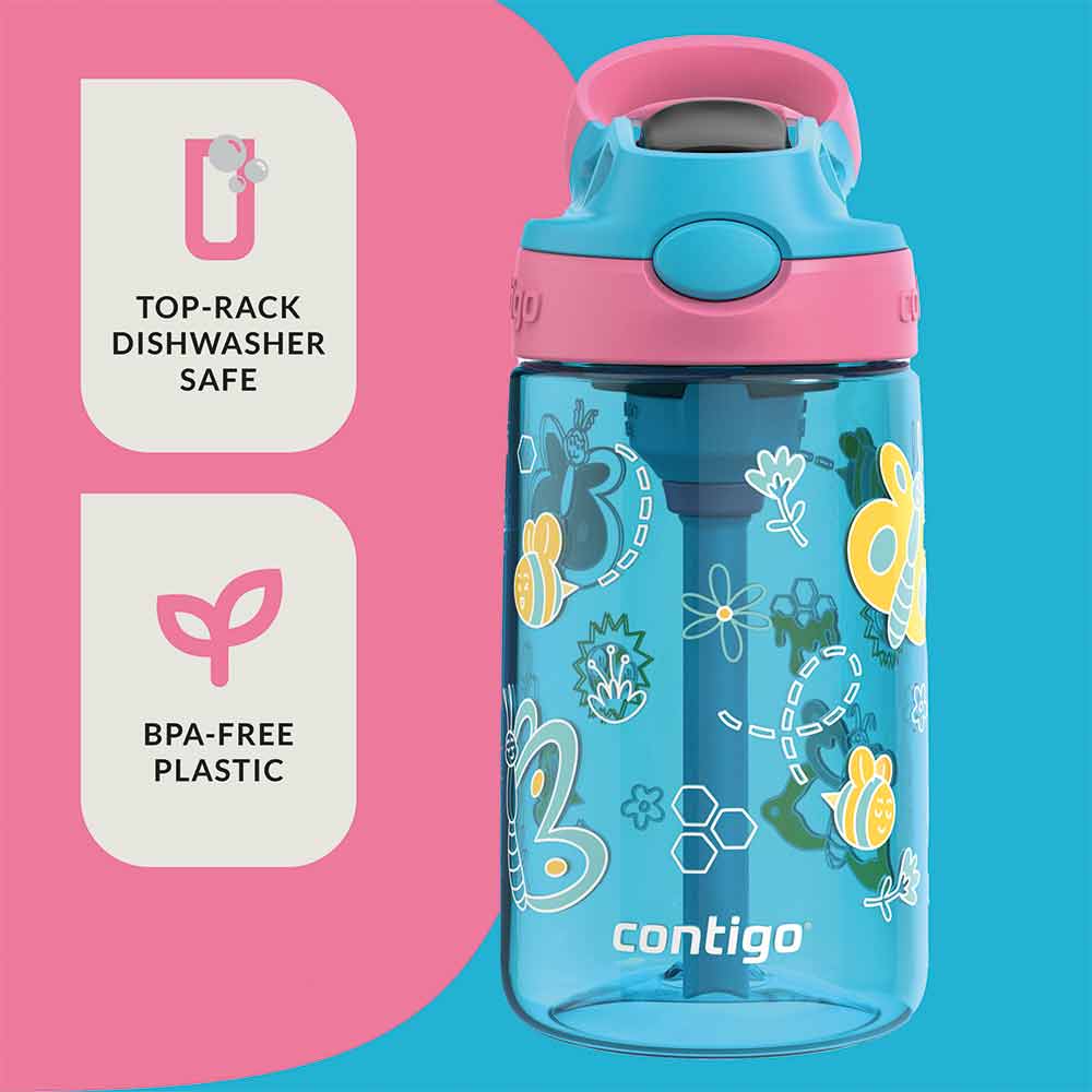 CLEANABLE Kids Bottle Butterflies 420 ml