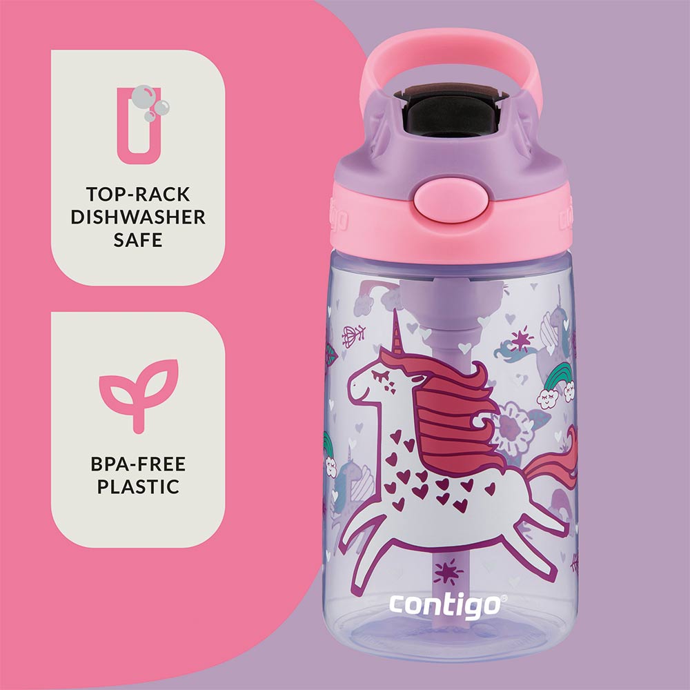 CLEANABLE Kids Bottle Unicorn 420 ml