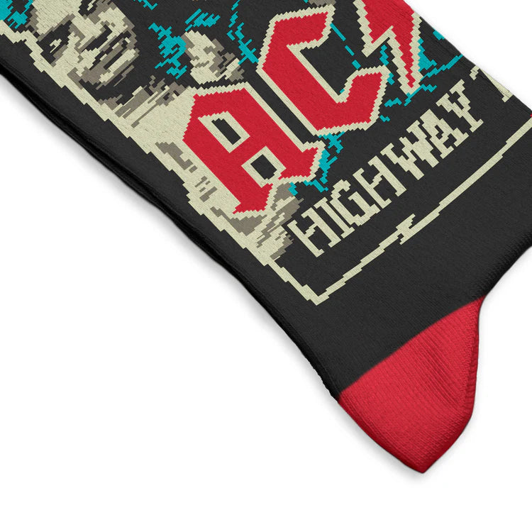 SS-ACDC-Highway-Socks-L