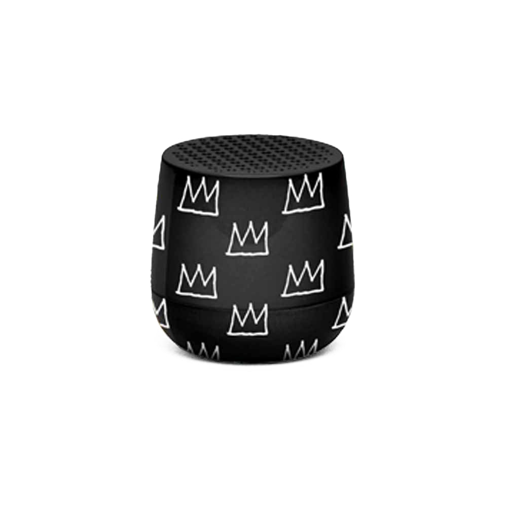 Mino+ Speaker - Lexon X Jean-Michel Basquiat - Crown-Black