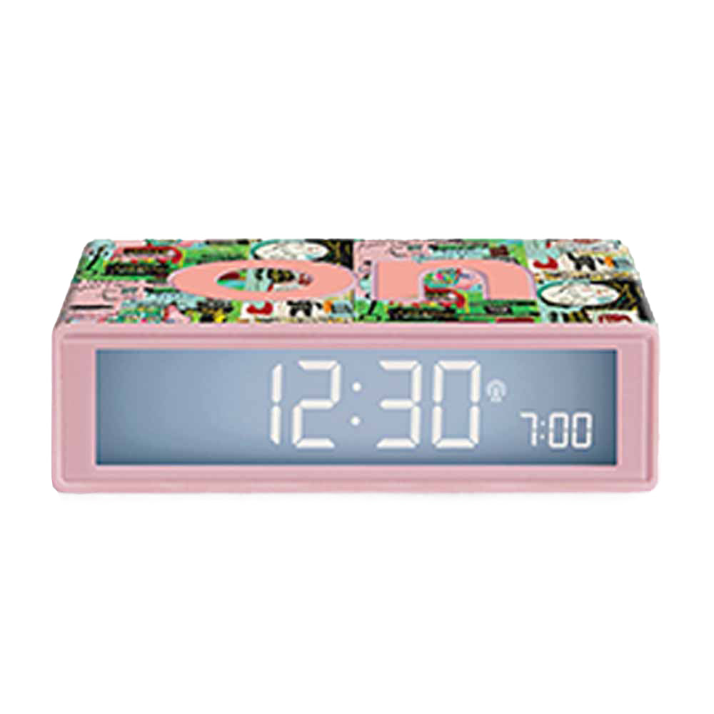 Flip+ Alarm Clock - Lexon X Jean-Michel Basquiat - In Italian