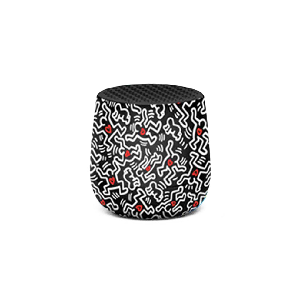 Mino+ Speaker - Lexon X Keith Haring - Love-Black