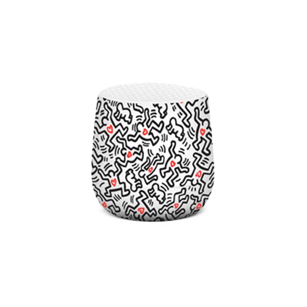 Mino+ Speaker - Lexon X Keith Haring - Love-White