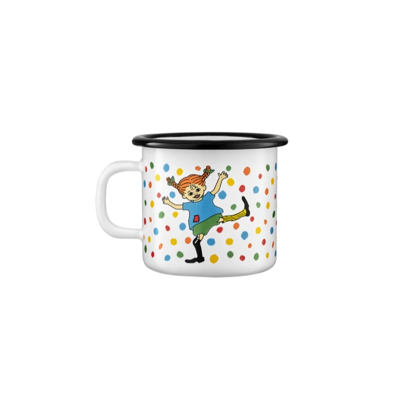 Hoppsansa enamel mug 2,5dl