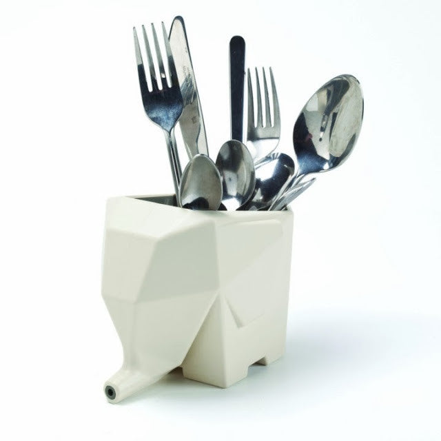 Jumbo Grey cutlery drainer