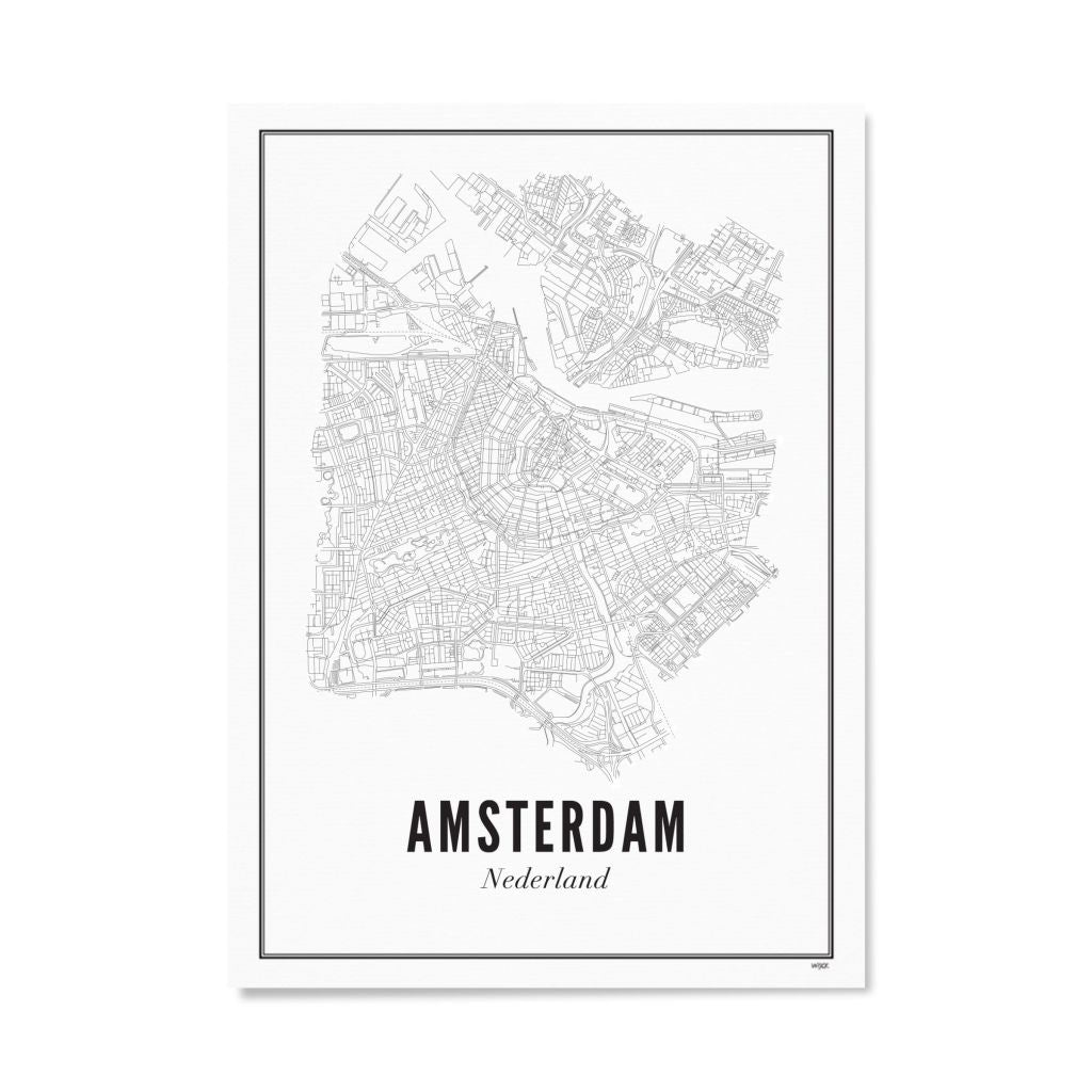Amsterdam City - Poster